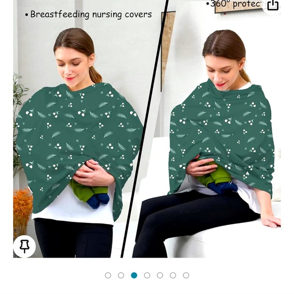 Multi-use Breastfeeding Cover, Carseat, Infant Stroller Cover - Picture 1 of 4